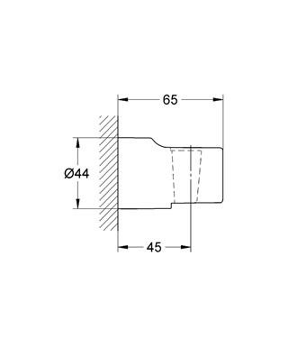 Держатель для ручного душа Grohe Relexa 28622000 28622000 фото