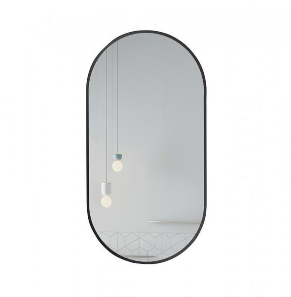 Зеркало Qtap Scorpio 500x900 с LED-подсветкой Black SD00049540 фото