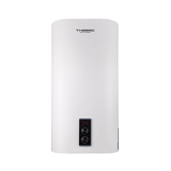 Бойлер Thermo Alliance 50 л плоский вертикальный 2 кВт (0,8+1,2) SD00046726 фото