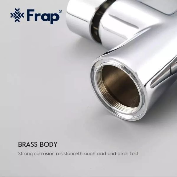 Смеситель для кухни с фильтром Frap F4374 хром/серый F4374 фото