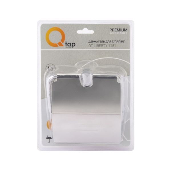 Держатель для туалетной бумаги Qtap Liberty 1151 Chrome SD00031279 фото