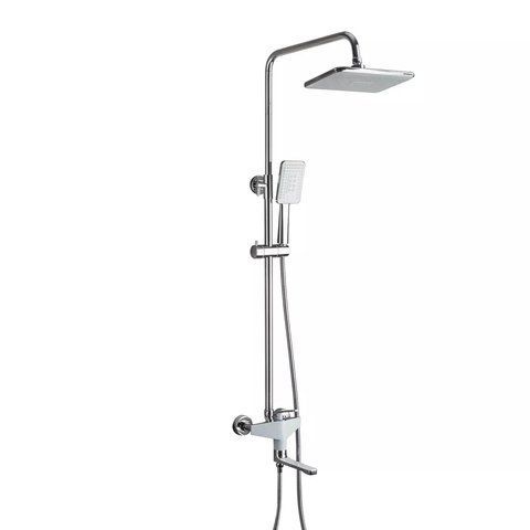 Душова система Frap F2458 білий/хром F2458 фото