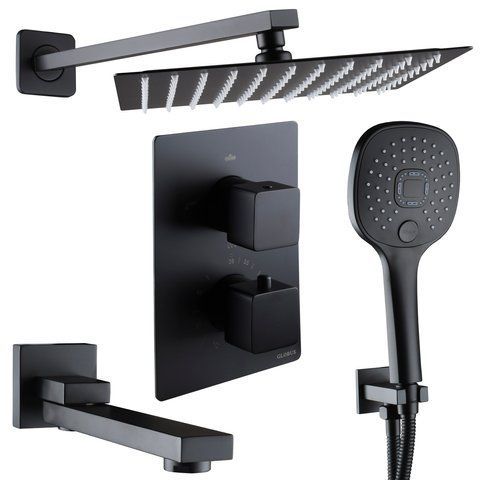Душевая система з термостатом Globus Lux Smart GLM-505N-BB-TT 000023327 фото