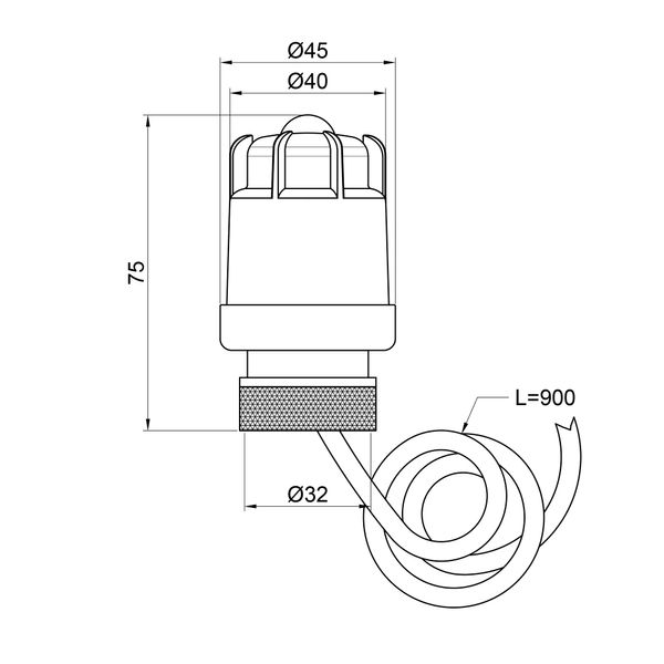 Сервоповід SD Plus M30x1,5 SD347 SD00021415 фото