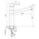 Смеситель для кухни Imprese Pivot LSS сталь f03408502LS 086273 фото 3