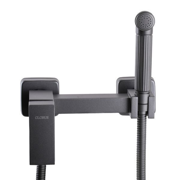 Смеситель гигиенический Globus Lux Niagara GLN-5-106MIX-Graphite 000022950 фото