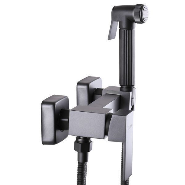 Смеситель гигиенический Globus Lux Niagara GLN-5-106MIX-Graphite 000022950 фото