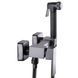 Смеситель гигиенический Globus Lux Niagara GLN-5-106MIX-Graphite 000022950 фото 3