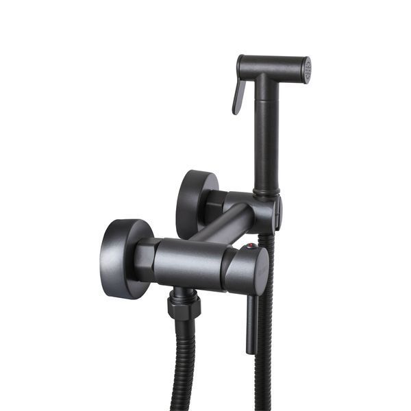 Змішувач гігієнічний Globus Lux GLN-6Graphite-106MIX 000022951 фото
