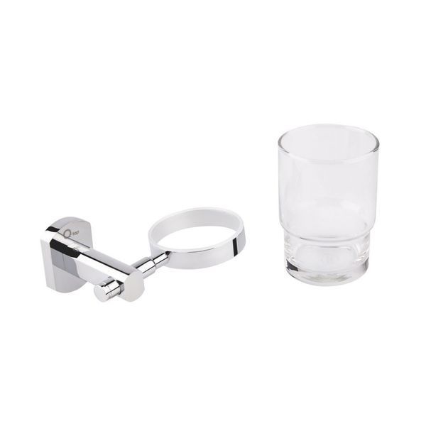 Стакан с держателем Qtap Liberty Chrome SD00031284 фото