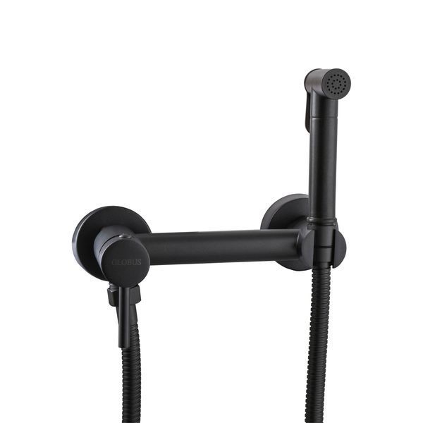 Змішувач гігієнічний Globus Lux GLN-6Graphite-106MIX 000022951 фото