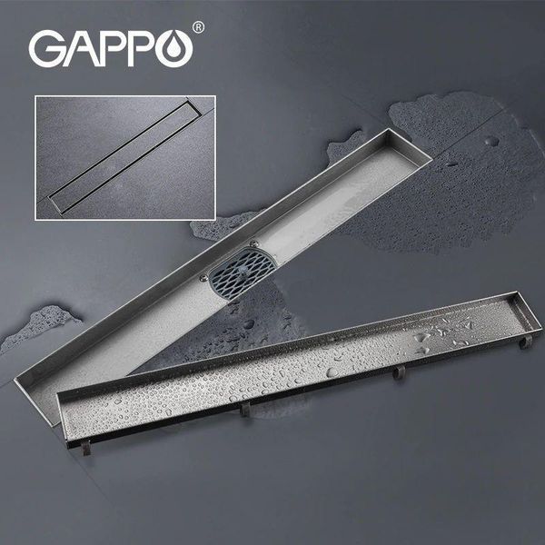 Трап для душу Gappo G810007-4 під плитку 70х1000 мм G810007-4 фото