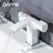 Змішувач для умивальника з термостатом Gappo G1007-50 білий/хром G1007-50 фото 2
