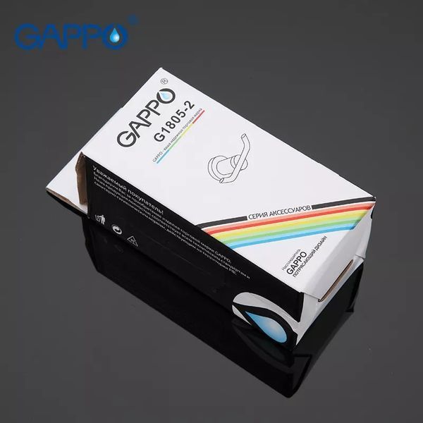 Гачок для ванної подвійний Gappo G1805-2 хром G1805-2 фото