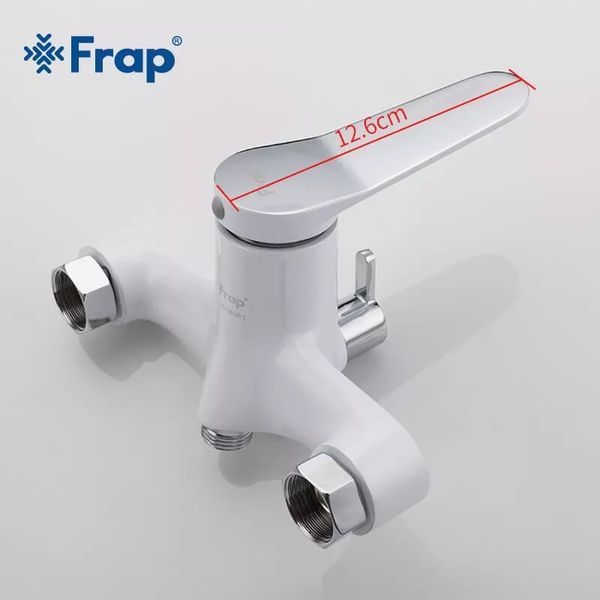 Смеситель для ванны Frap F2245 белый/хром F2245 фото