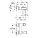 Змішувач для ванни Grohe Eurocube 23140000 23140000 фото 3