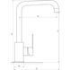 Смеситель для кухни Topaz Barts TB 07423-H36-BL 000022531 фото 4