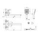 Смеситель для ванны Lidz Kubis 005 Black SD00049501 фото 3