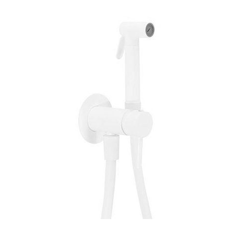 Гигиенический душ Paffoni Tweet Round Mix белый матовый ZDUP110BO фото