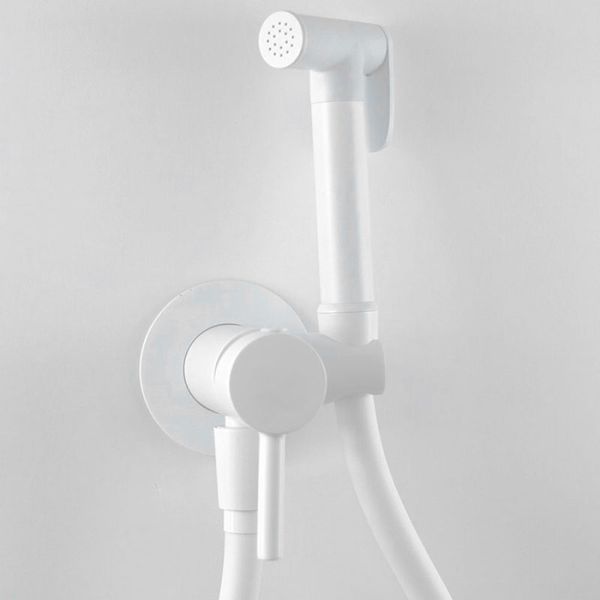 Гігієнічний душ Paffoni Tweet Round Mix білий матовий ZDUP110BO фото