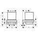 Стакан для ванной комнаты Hansgrohe AddStoris 41749000 хром 41749000 фото 2