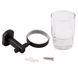 Склянка з тримачем Qtap Liberty Black SD00040020 фото 3