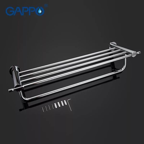 Полиця для рушників Gappo G1824 хром G1824 фото