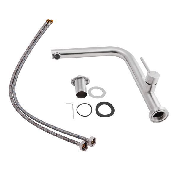 Змішувач для кухні Qtap Zdenek Brushed Nickel SD00042912 фото
