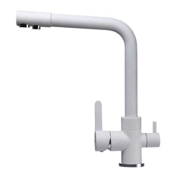 Смеситель для кухни под осмос Globus Lux Lazer GLLR-0444-7-White 000019240 фото