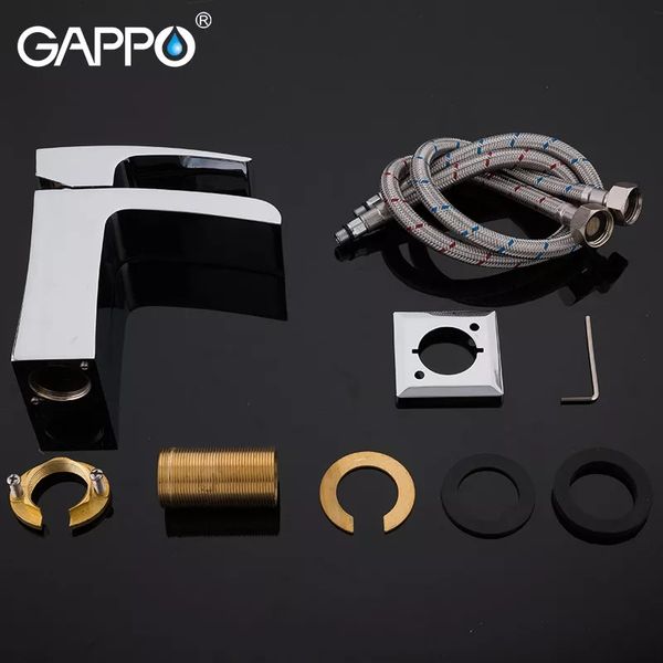 Змішувач для умивальника Gappo G1007-20 хром G1007-20 фото