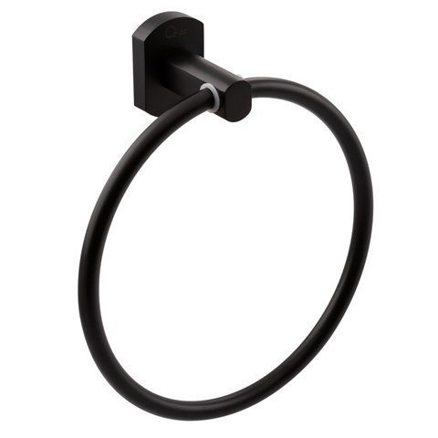 Тримач для рушника Qtap Liberty D 160 мм Black SD00040022 фото