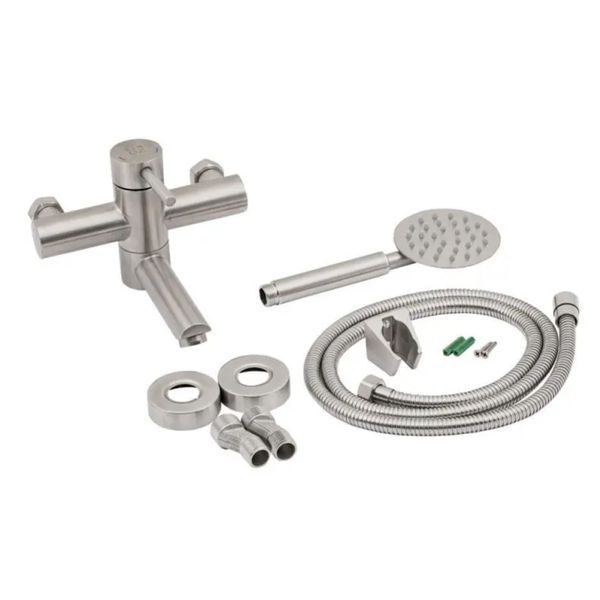 Смеситель для ванны Lidz Aria 006 Nickel SD00041044 фото