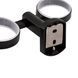 Склянка з тримачем Qtap Liberty подвійна Black SD00040023 фото 2