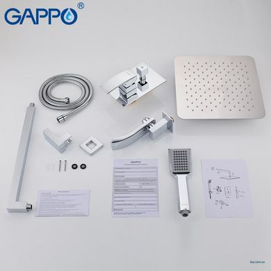 G7107 Душовий комплект вбудований Gappo Jacob 1/4