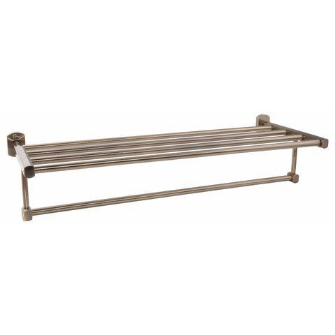 Полиця Qtap Liberty 600 мм з тримачем Antic Bronze SD00031707 фото