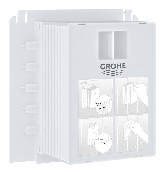 Ревізійний короб для панелей змиву малого розміру Grohe 40911000 40911000 фото