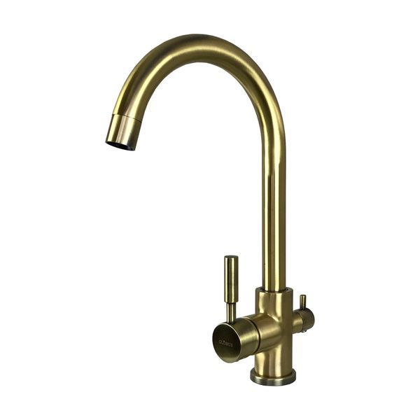 Змішувач для кухні під осмос Globus Lux Lazer GLLR-0333-9-Bronze 000014072 фото