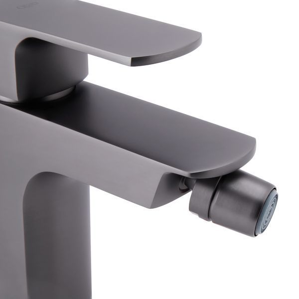 Смеситель для биде Qtap Lipno Graphite SD00044009 фото