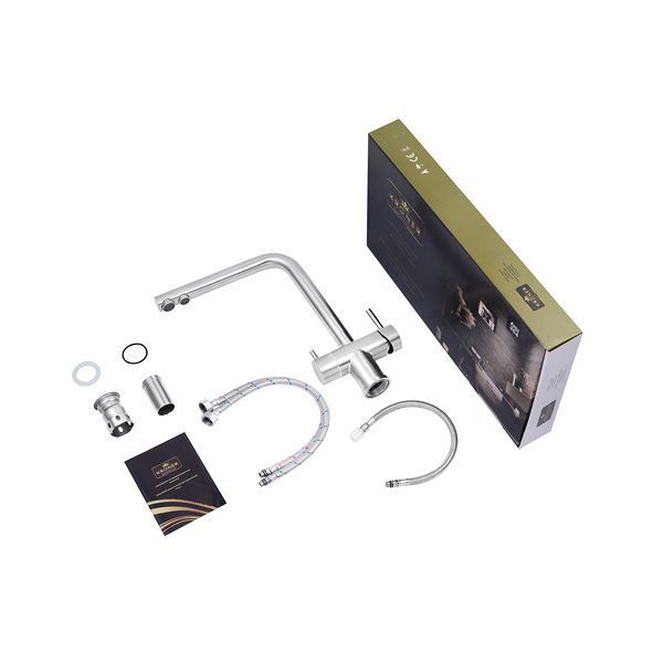 Смеситель для кухни с фильтром Kroner KRP Edelstahl Klassisch - ESG03811 CV027932 фото