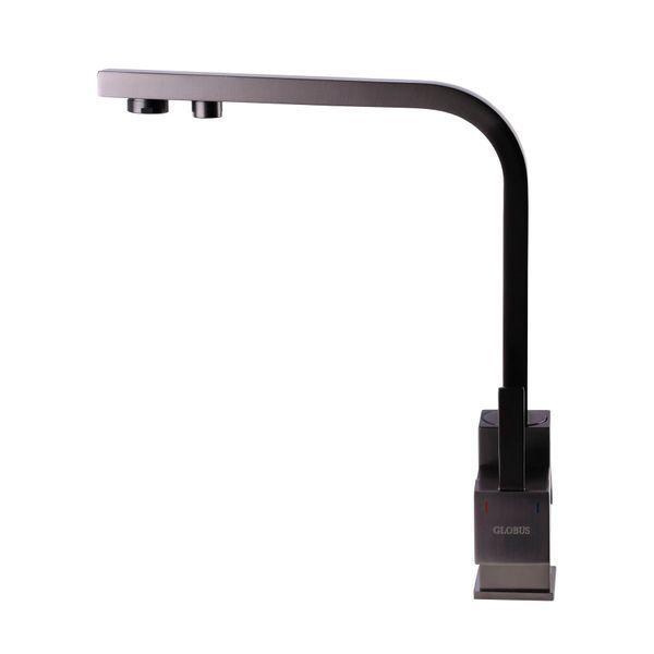 Смеситель для кухни под осмос Globus Lux Lazer GLLR-0111-11-Graphite 000021916 фото