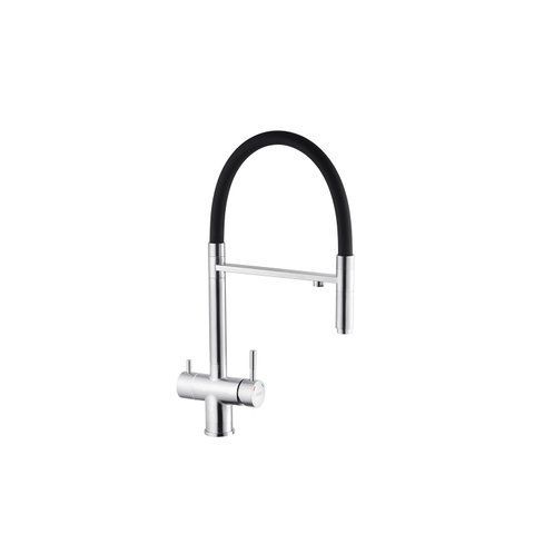Змішувач для кухні з фільтром Kroner KRP Edelstahl Klassisch - ESG03815BLK CV027933 фото