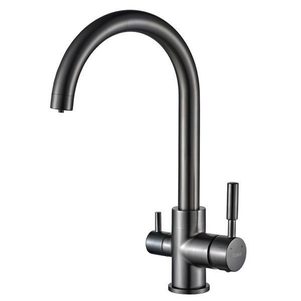 Смеситель для кухни под осмос Globus Lux Lazer GLLR-0333-11-Graphite 000021917 фото