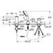 Змішувач для ванни Grohe BauClassic на 3 отвори 2511800A 2511800A фото 2
