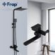 Душевая система Frap F24802-6 черная F24802-6 фото 2