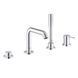 Смеситель для ванны Grohe Essence на 4 отверстия хром 19578001 19578001 фото 1