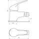 Смеситель для биде Globus Lux Solly GLSO-0106 000009290 фото 5