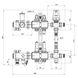 Коллекторная группа Icma №K0111 на 2 выхода с расходомерами SD00005137 фото 3