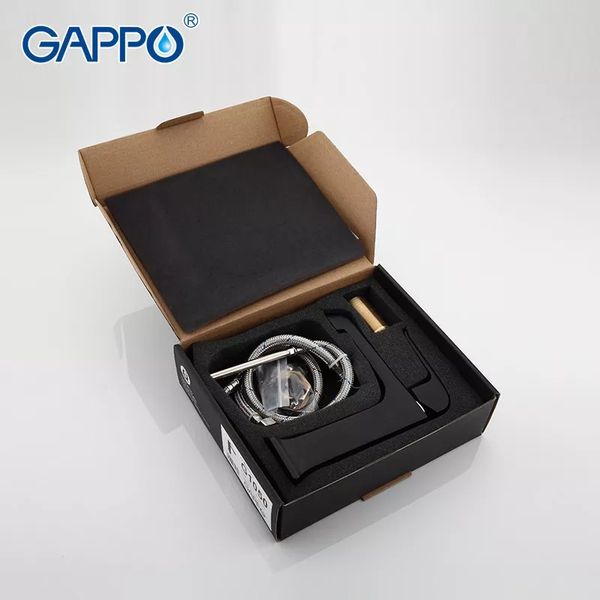 Змішувач для умивальника Gappo G1050 чорний G1050 фото