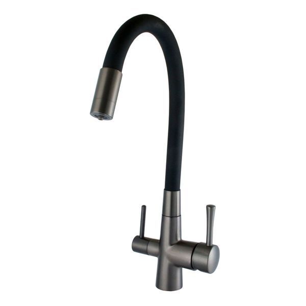 Смеситель для кухни под осмос Globus Lux Lazer GLLR-0903-11-Graphite 000022996 фото