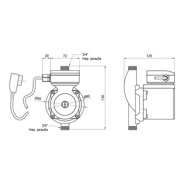 Насос для повышения давления Thermo Alliance LPS25-13Z SD00047136 фото